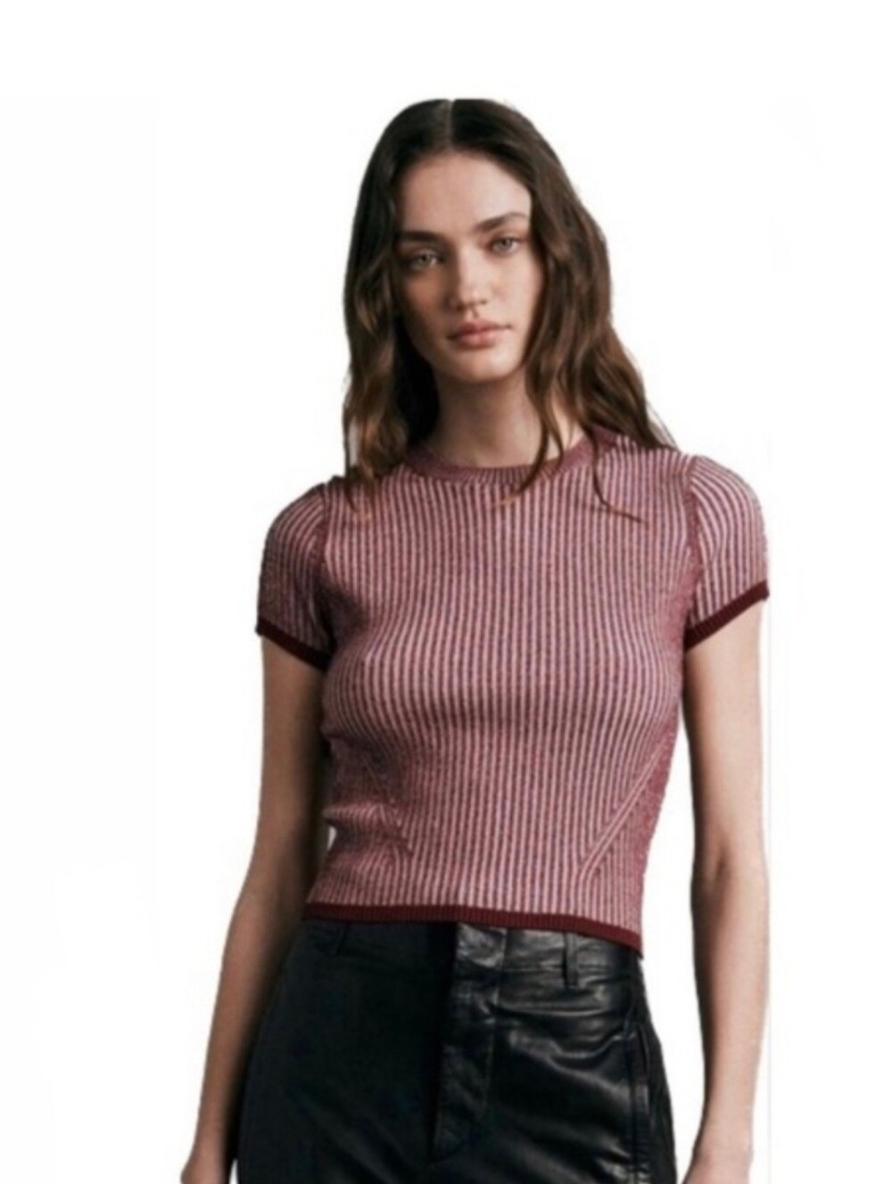 Rag & Bone Alexis Ribbed Tee